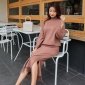 加工定制秋冬毛衣兩件套女寬松韓版洋氣慵懶風網紅針織半身裙套裝